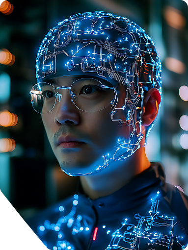 AI Person with Neural Network